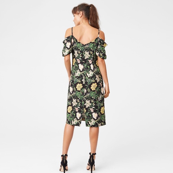 Club Monaco Floral Dress - Picture 4 of 8